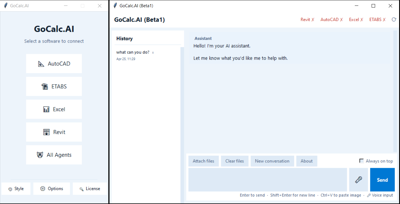 GoCalc.AI product overview